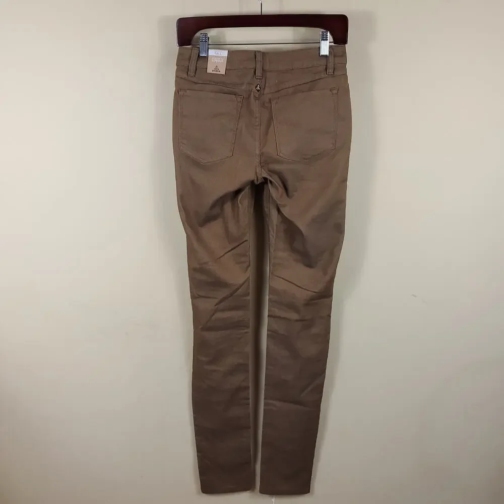Prana Kayla Jean in Brown Women's Size 0 Tall
